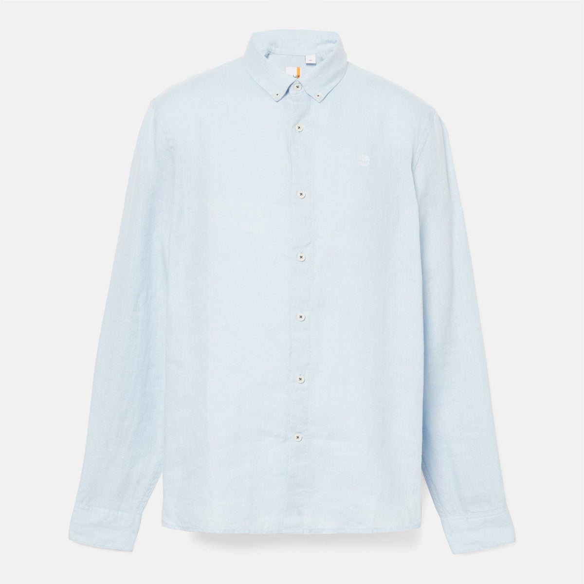 Timberland Mill Brook Linen Leaf Green Long Sleeve Plain Shirt