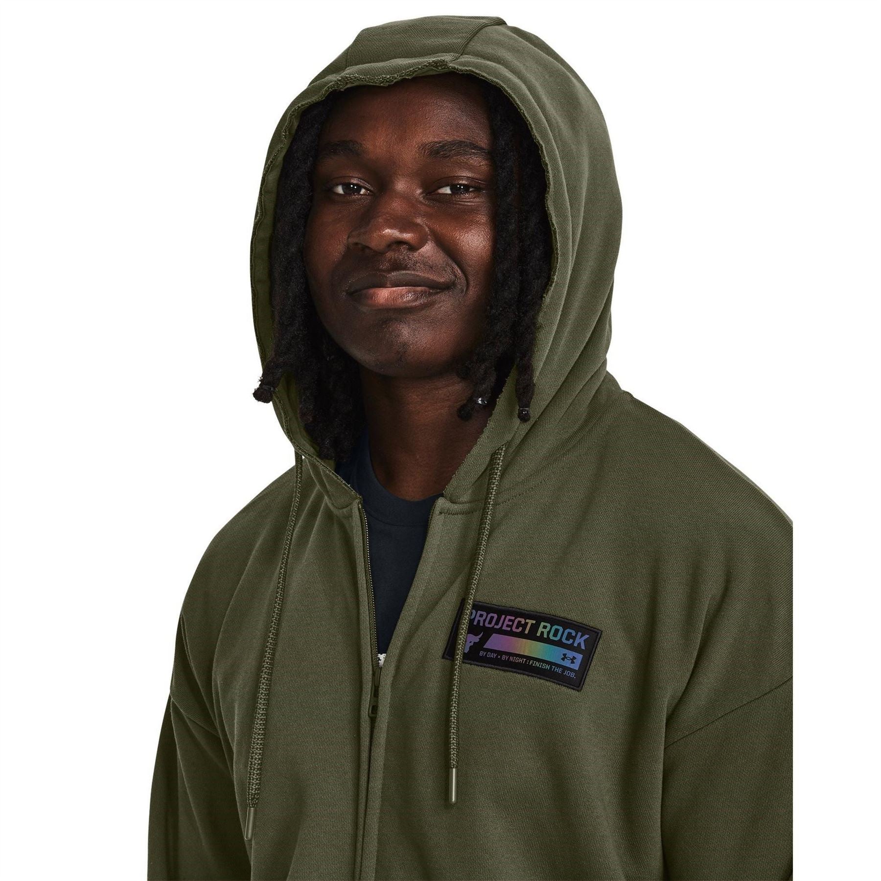 Under Armour Mens Armour Pjt Rock Hwt Terry FulL-Zip Fleece