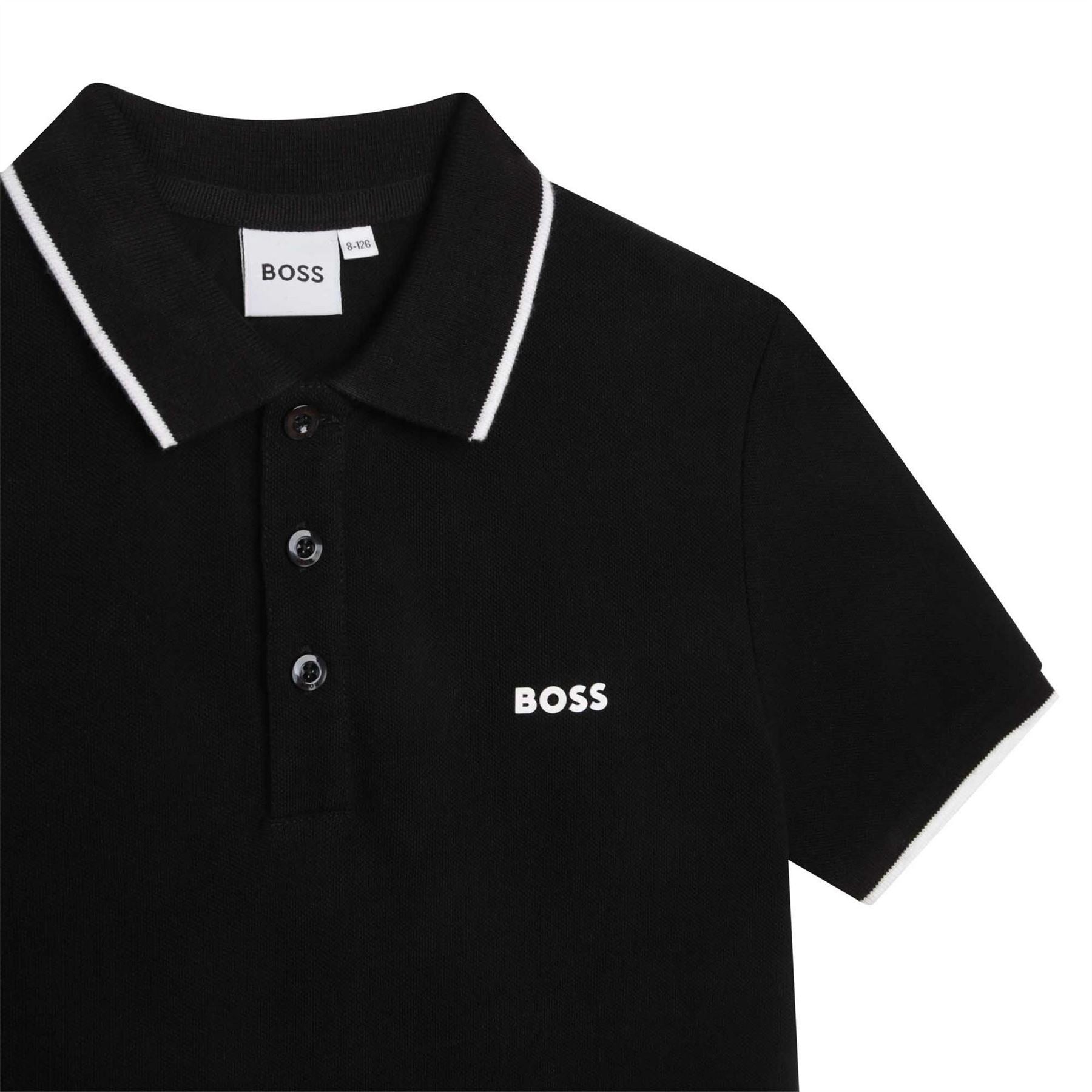 Boss Small Logo Polo Shirt, Logo Detail