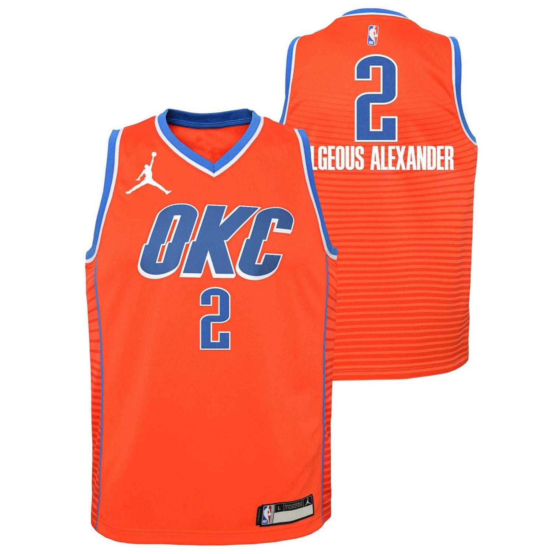 Nike Gilgeous Alexander #2 Jersey