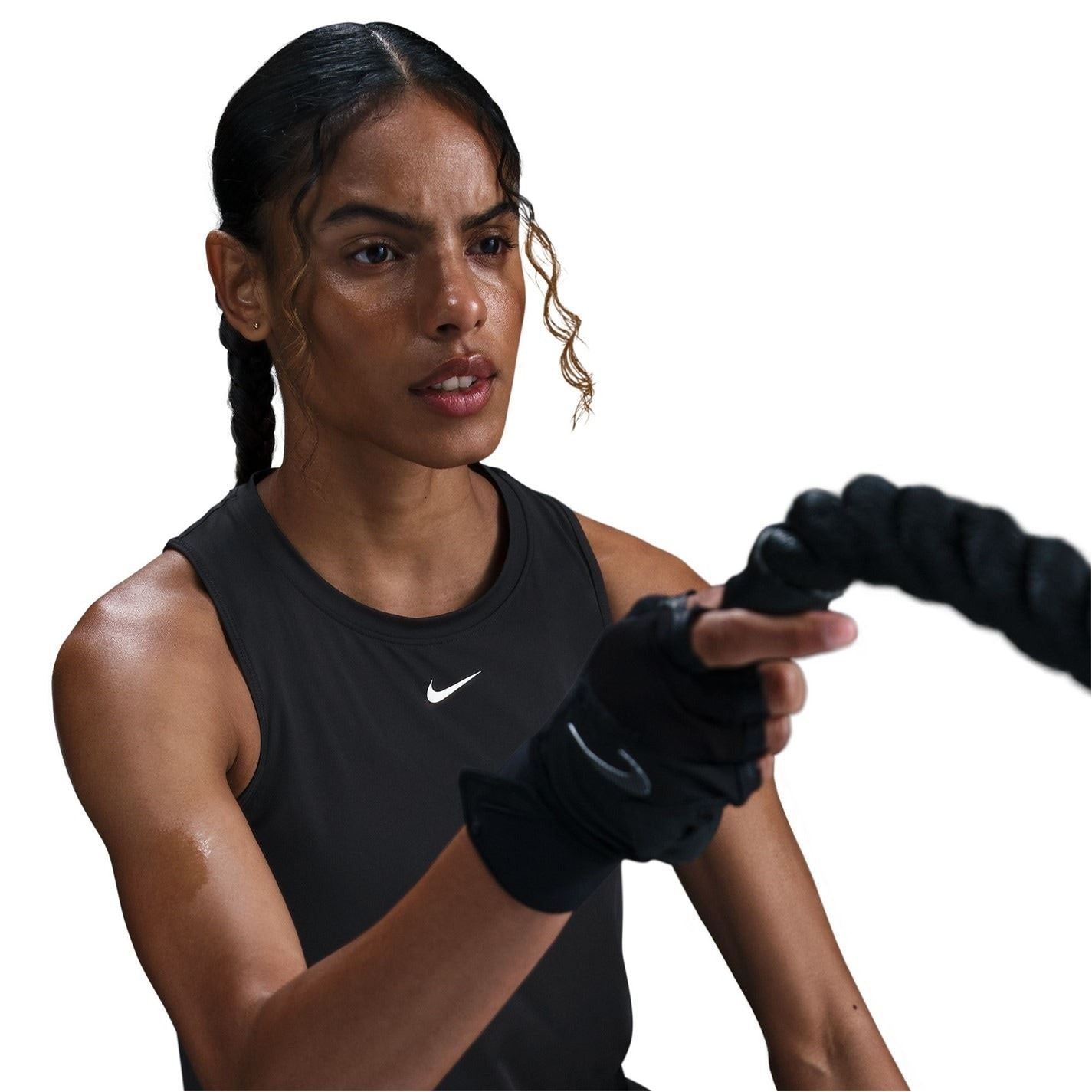 Nike Womens One Classic Dri Fit Fitness Tank Top