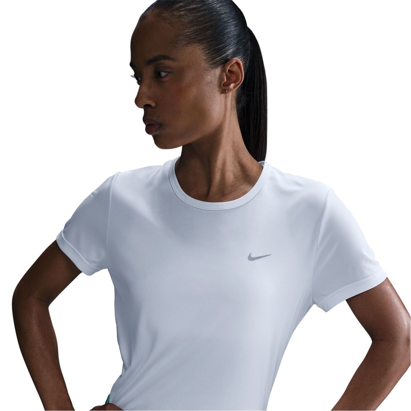 Nike Womens Tempo Dri Fit Short Sleeve Running Top