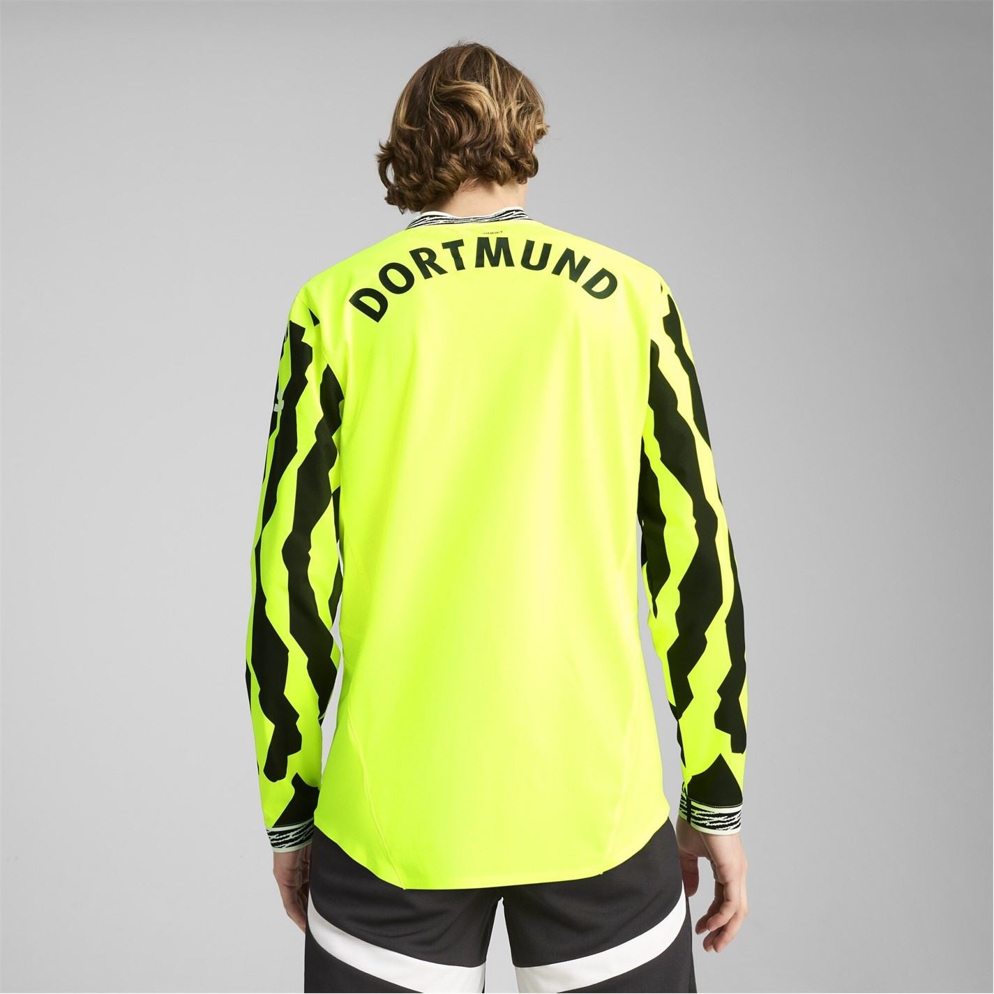 Puma Borussia Dortmund Anniversary Long Sleeve Home Shirt Adults
