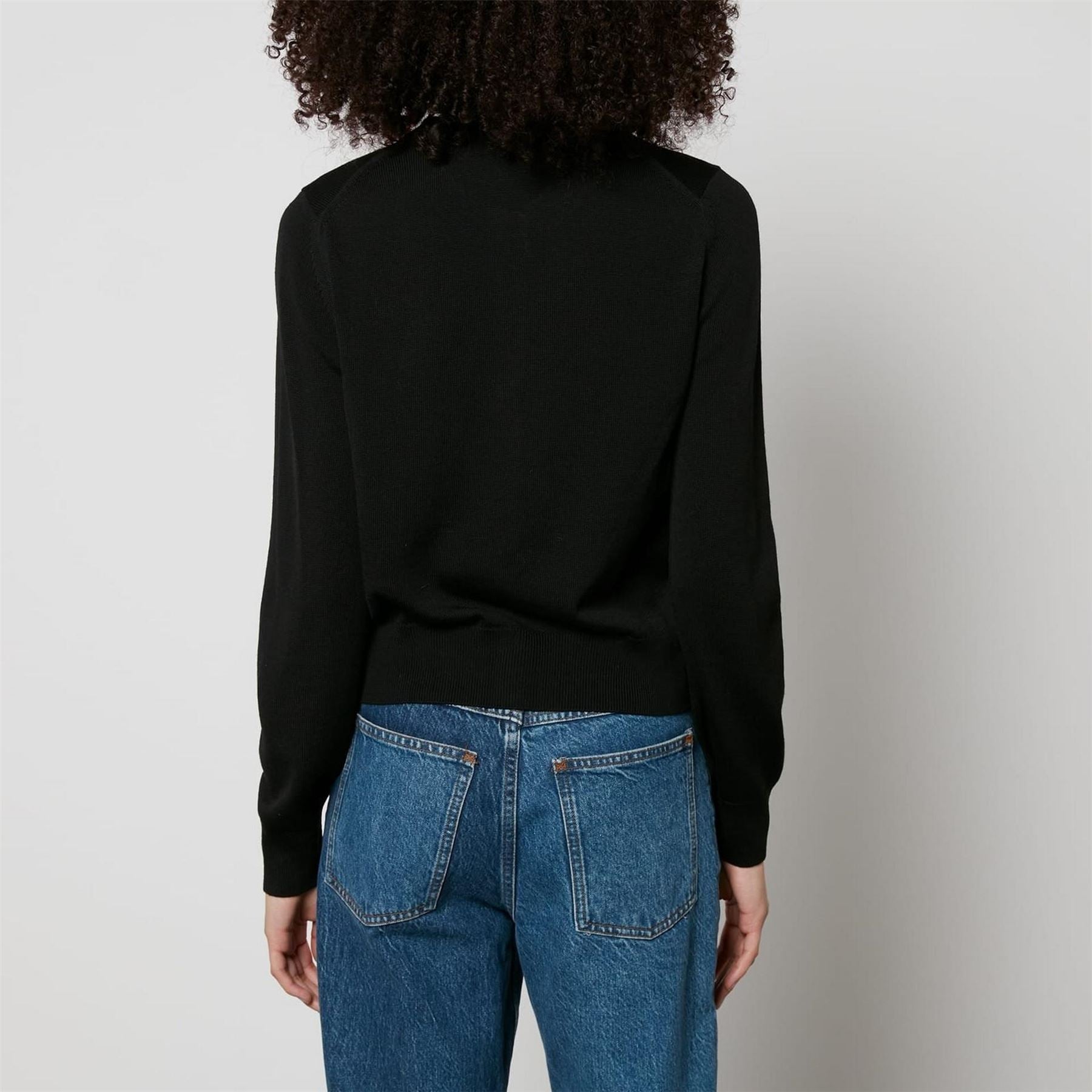 Maison Kitsune Fox Head Patch Regular Cardigan