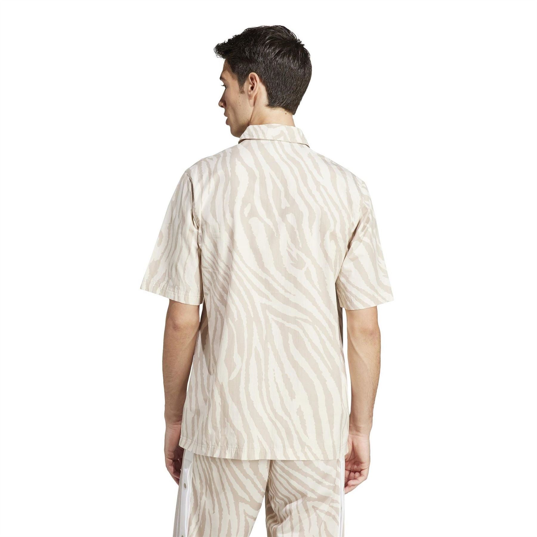 adidas Animal All Over Print Short Sleeve Shirt