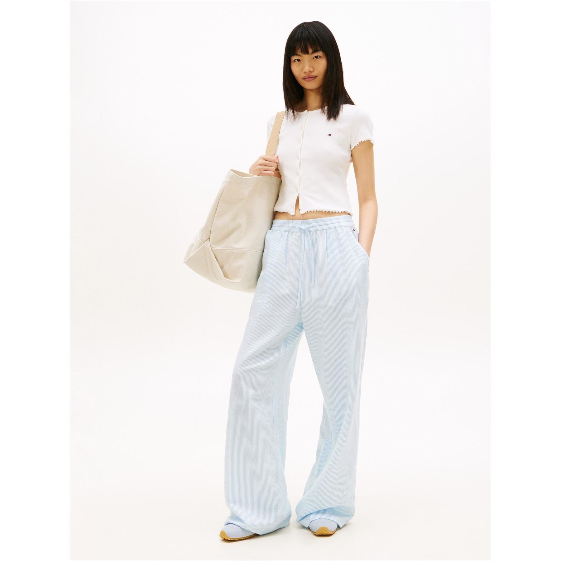 Tommy Jeans Straight Leg Trousers