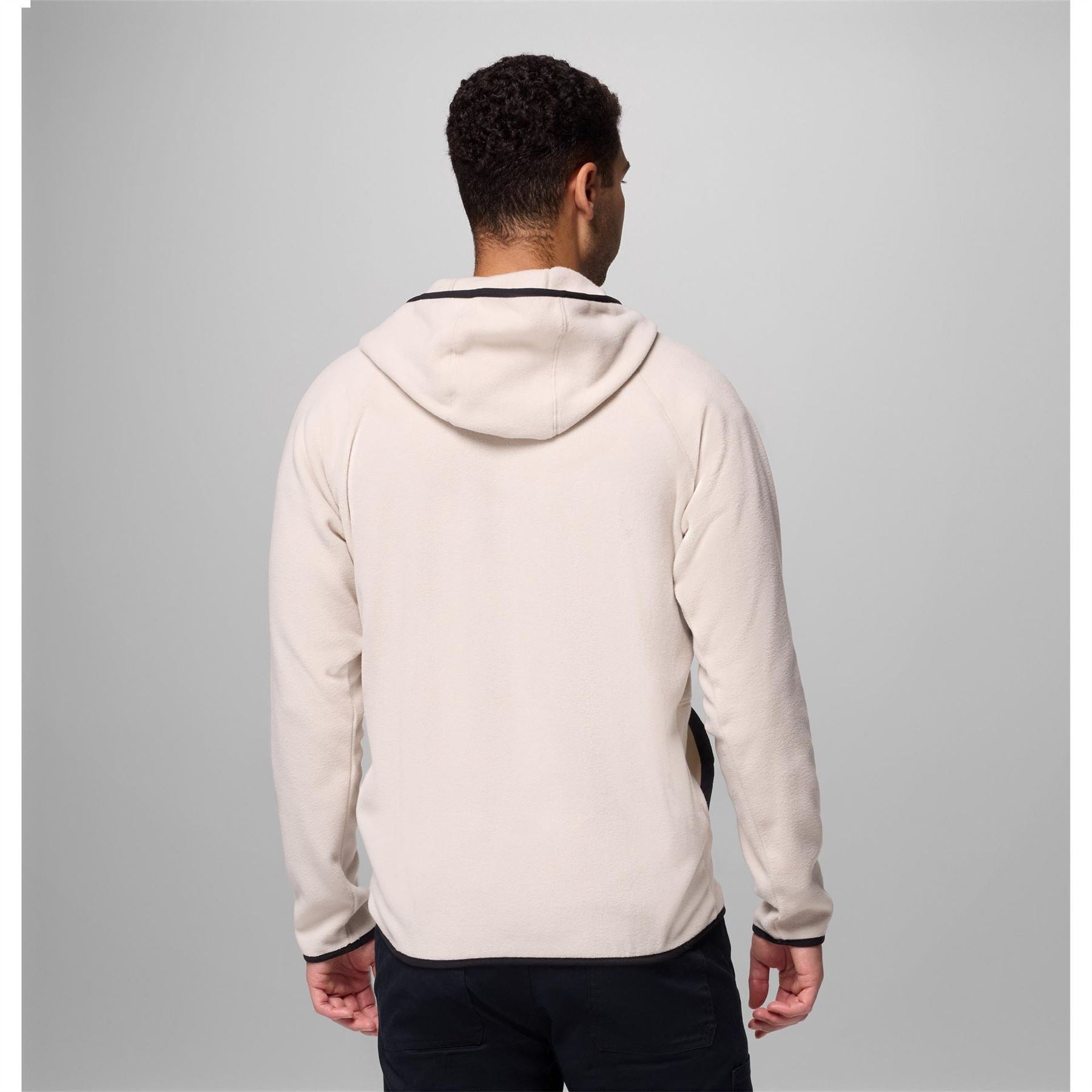 Columbia Fast Solid Patterned Hooded Neck Full Zipper Ribbed Cuff Jacket