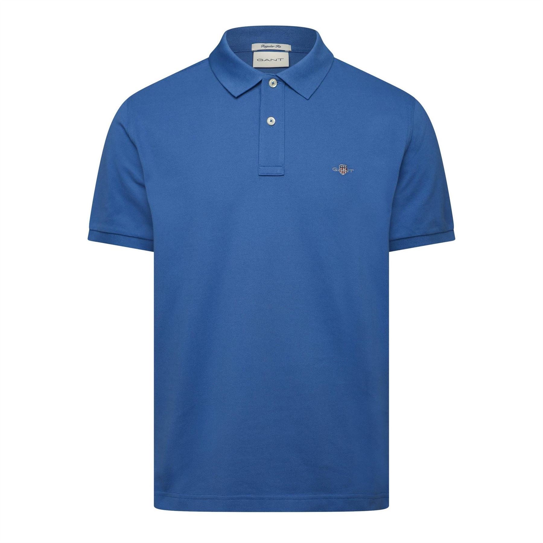 Gant Collared Neck Short Sleeve Regular Fit Shirt