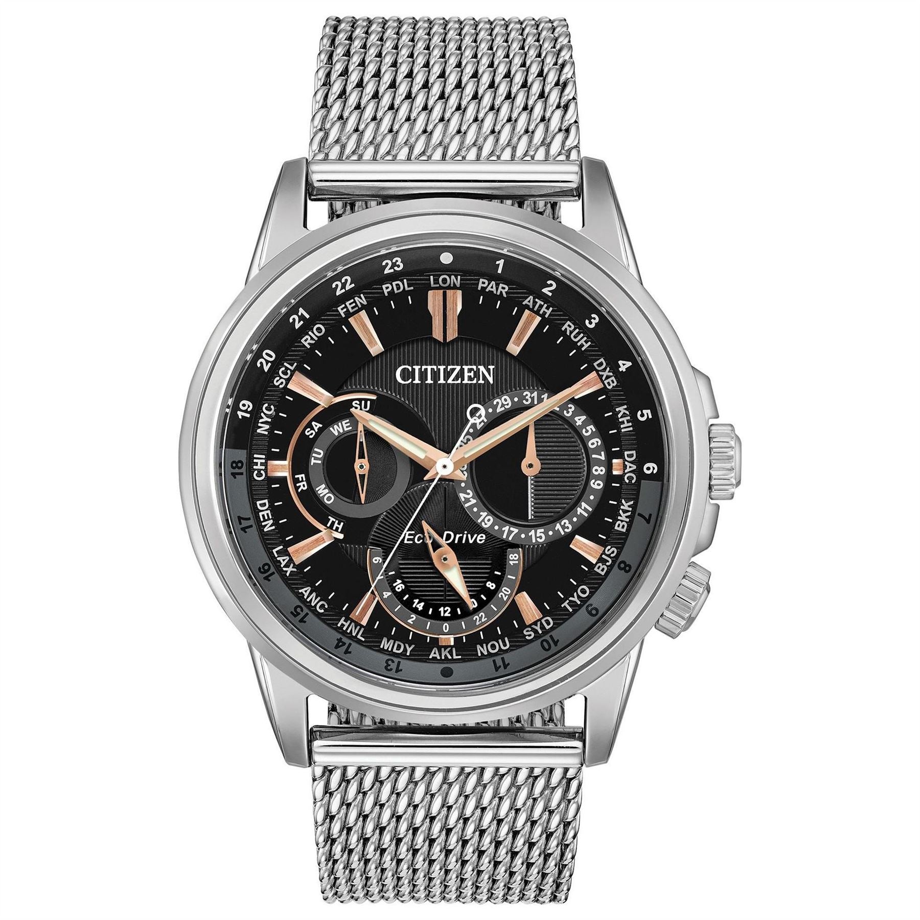 Citizen Sport Stainless Steel Classic Eco Drive Watch