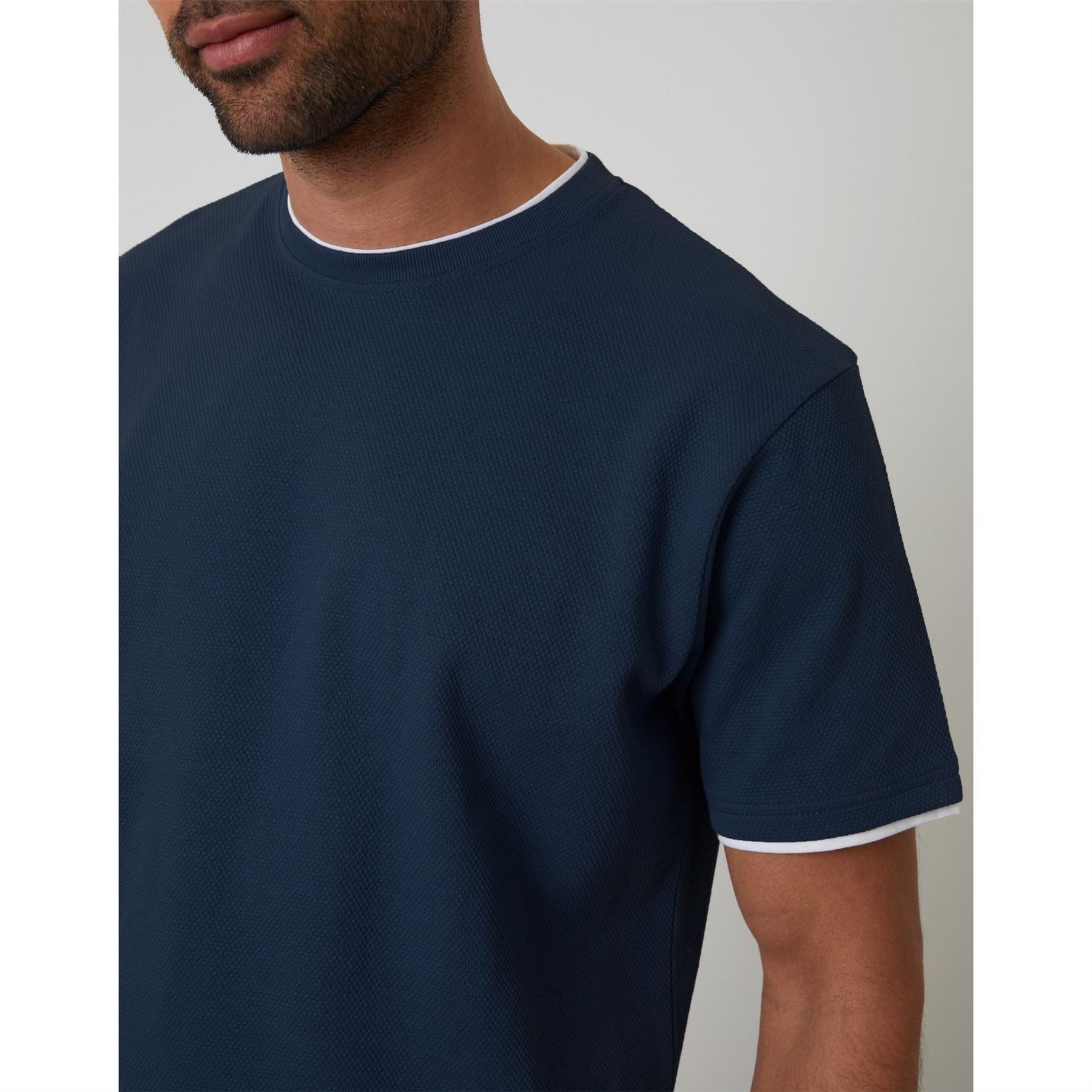 Threadbare Regular Fit Crew Neck Short Sleeve T-Shirt