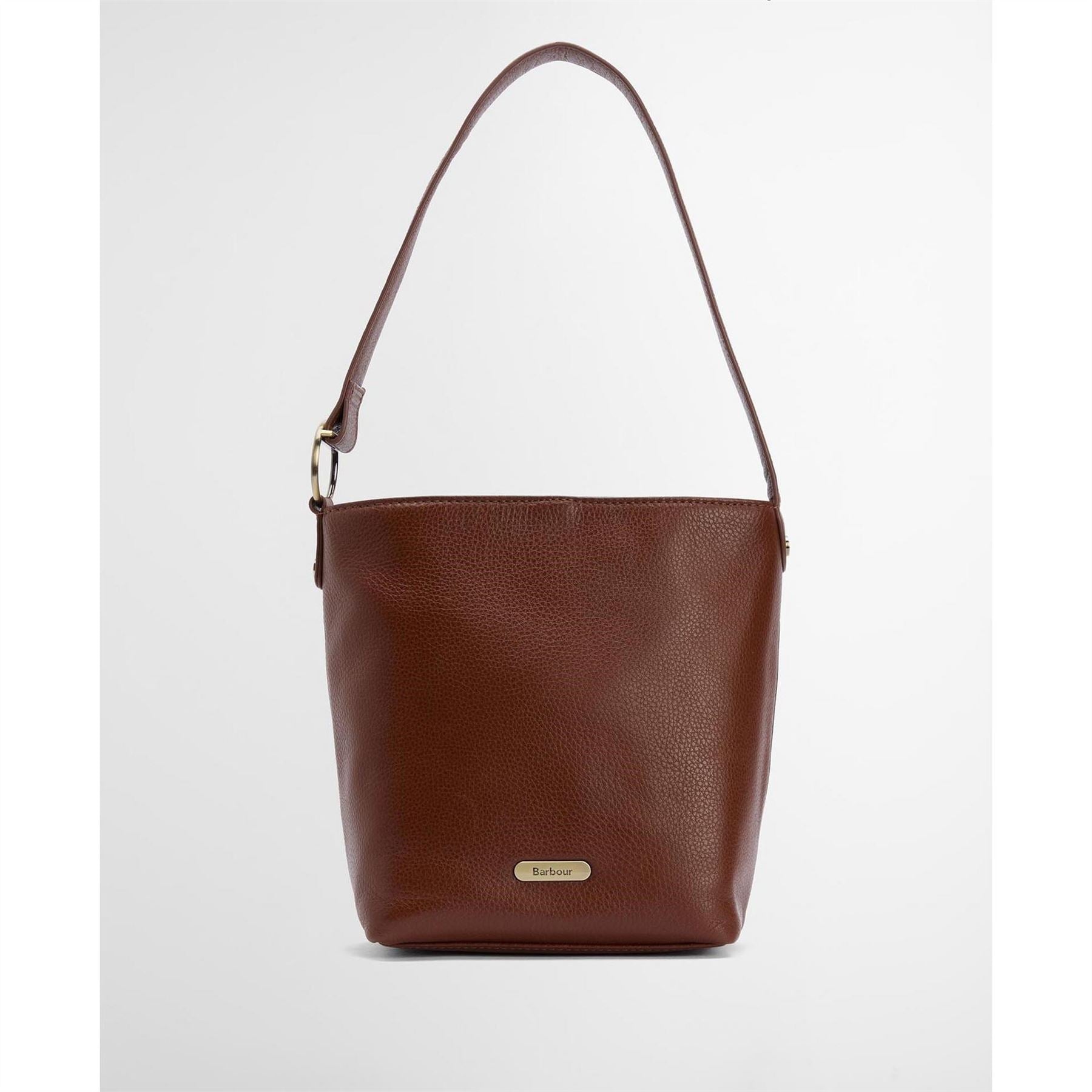 Barbour Leather Bucket Bag