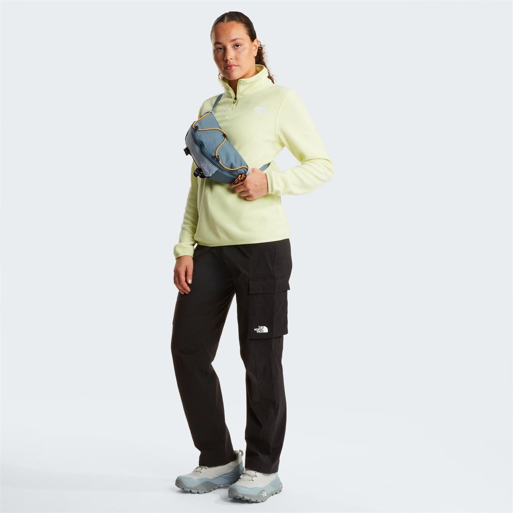 The North Face Womens 100 Glacier Quarter Zip Fleece