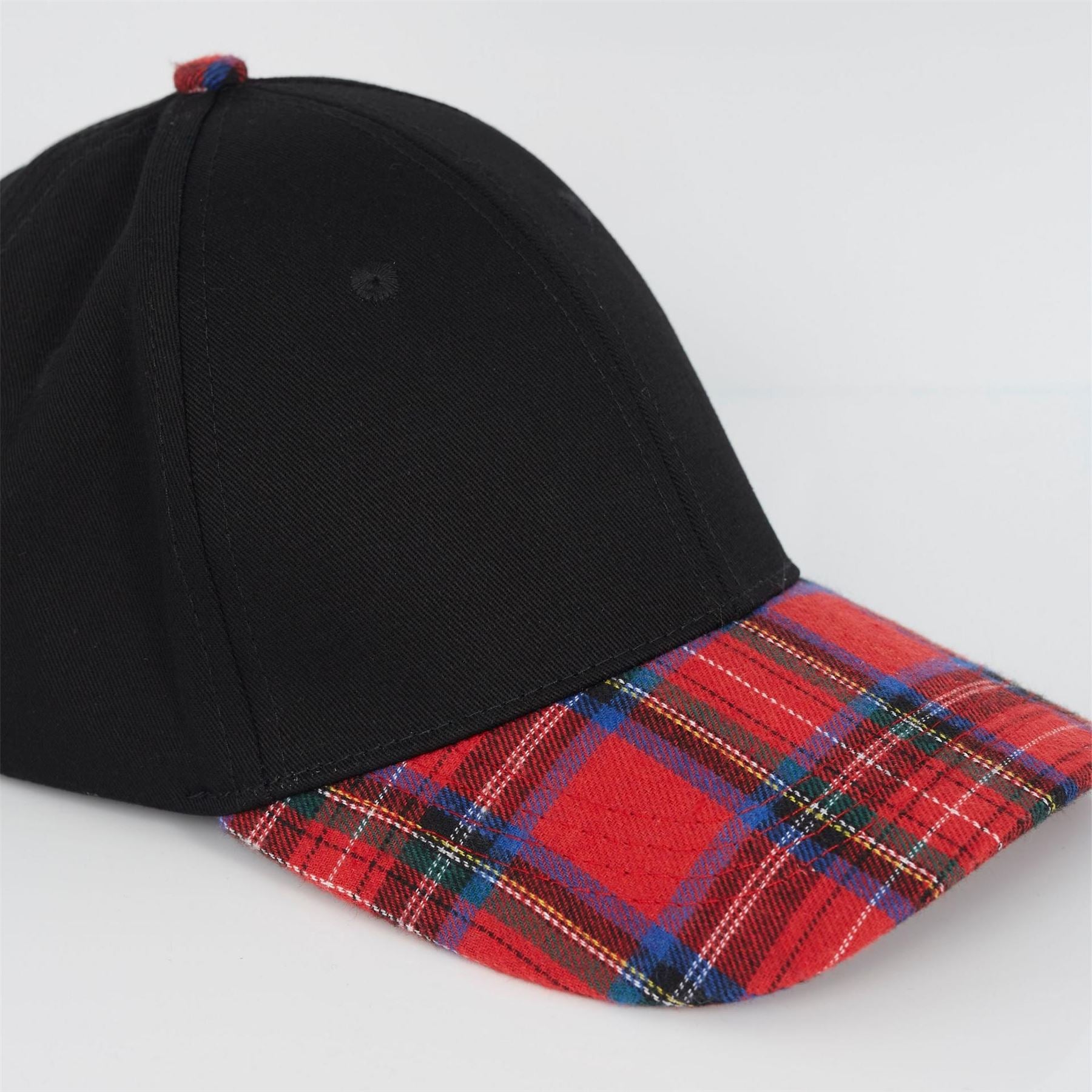 Brave Soul Mens Print Cap With Contrast Stripe