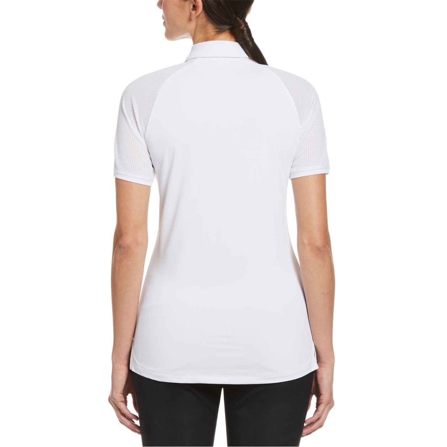 Original Penguin Zipped Asymmetrical Short Sleeve Performance T Shirt