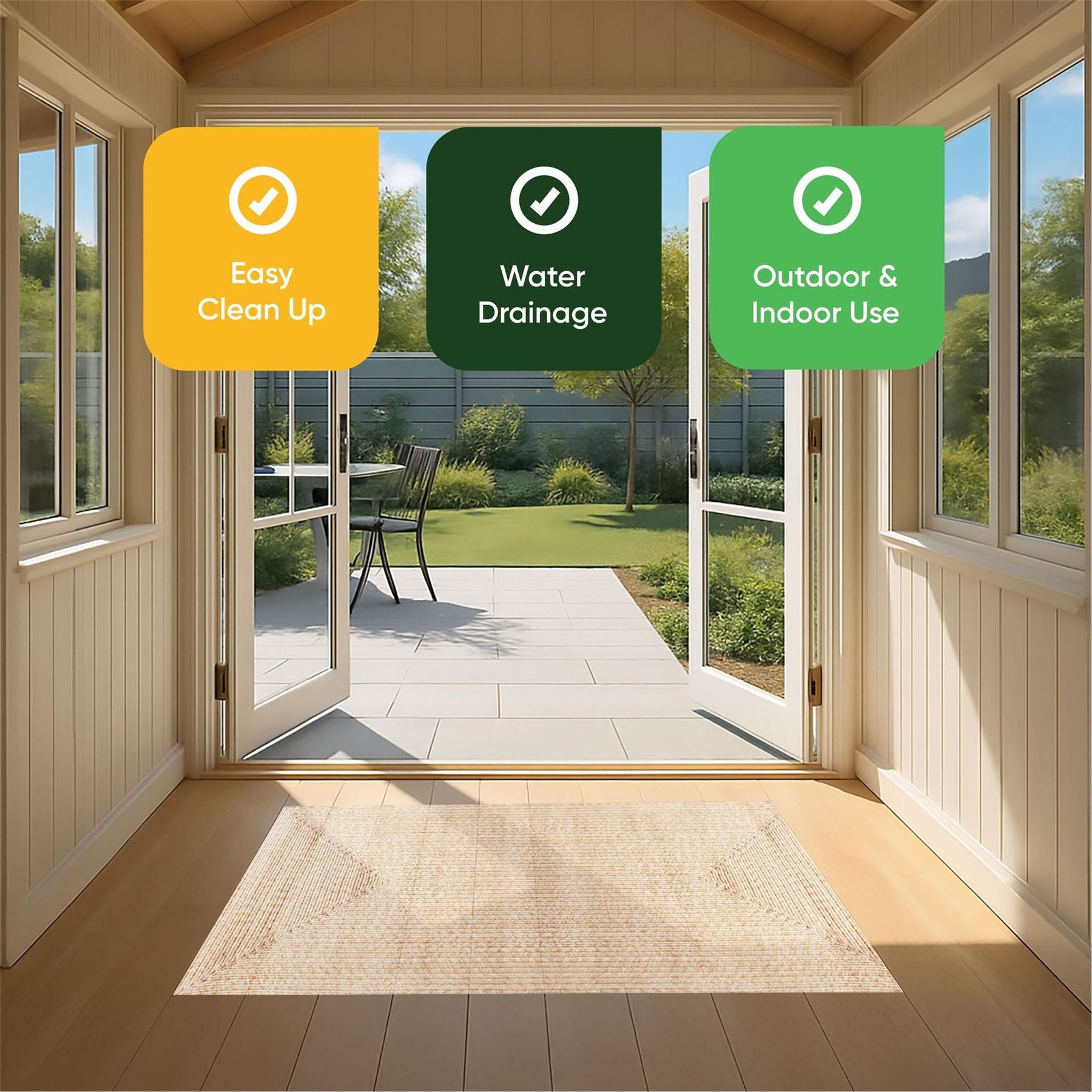 Streetwize Jute Outdoor Rugs