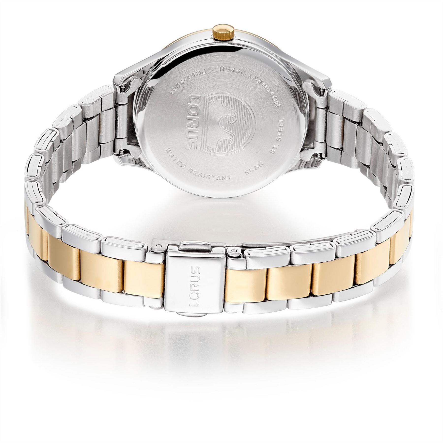 Lorus Ladiesbracelet Steel Bracelet Analogue Watch