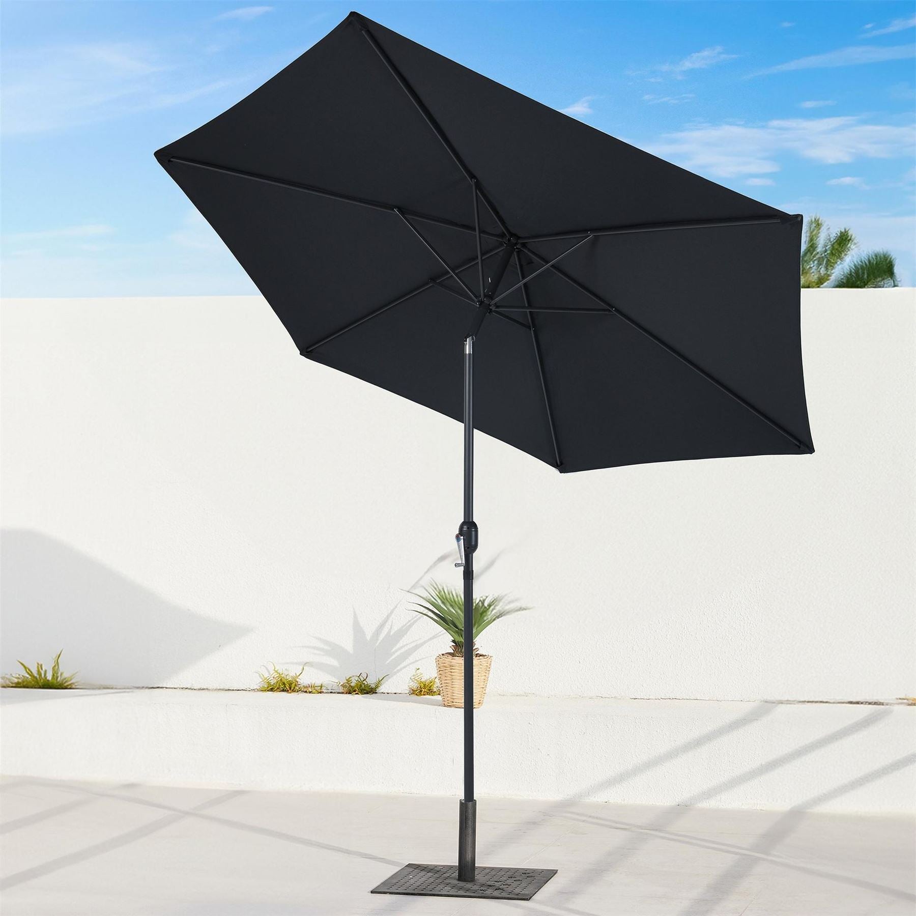 Linea Baia 3m Crank And Tilt Parasol
