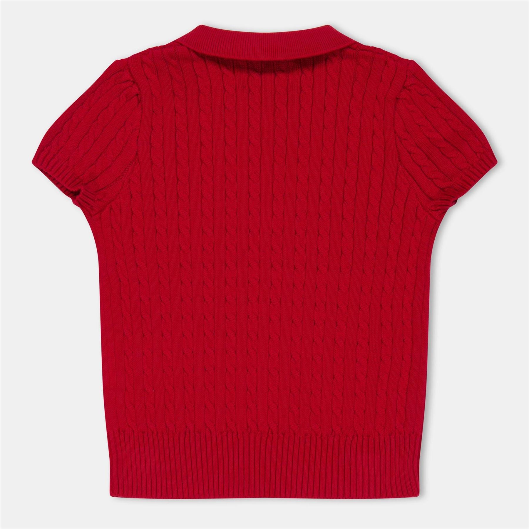 Polo Ralph Lauren Collared Neck Short Sleeve Regular Fit Sweater