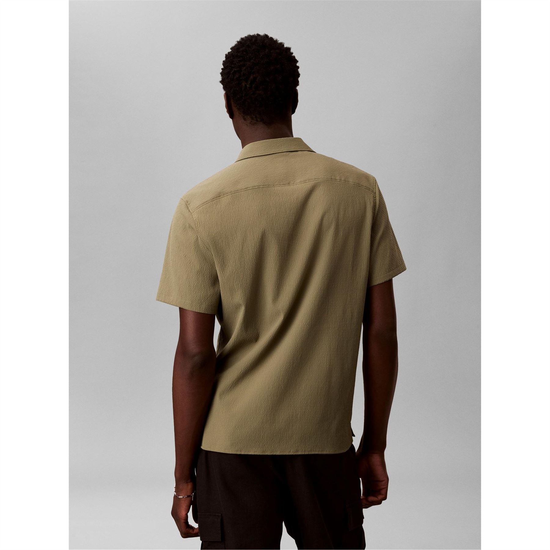 Calvin Klein Short Sleeve Plain Shirt