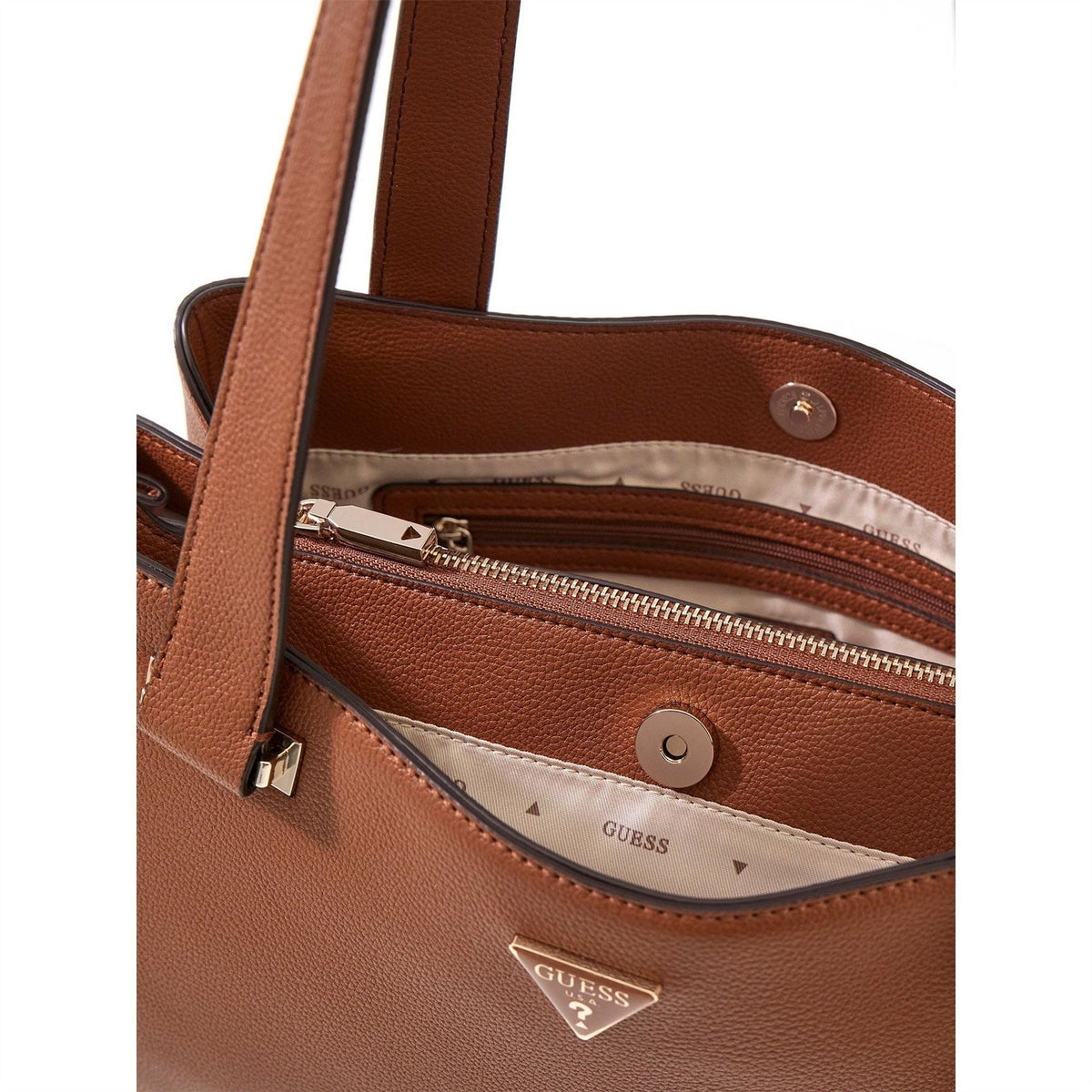 Guess Evie Carryall Rectangle Tote with Key Ring