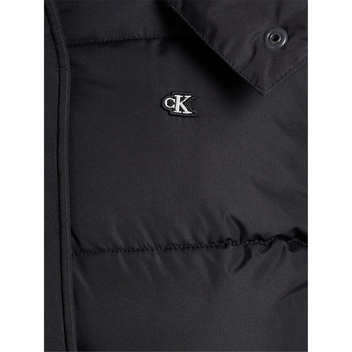 Calvin Klein Jeans  Essential Water Resistant Rds Certified Down Short Puffer Jacket
