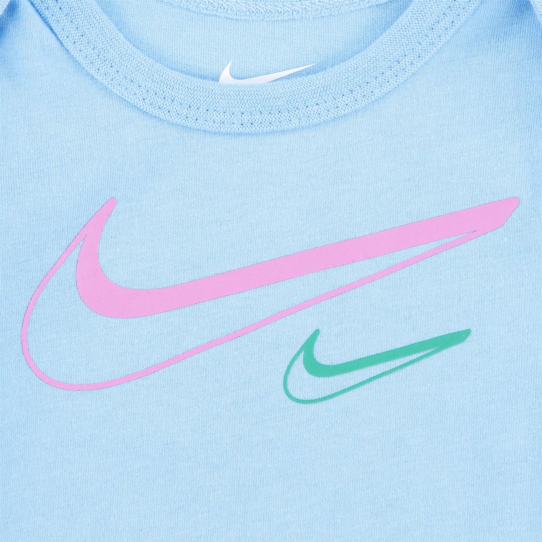 Nike Swoosh Logo 3 Piece Set Onesies