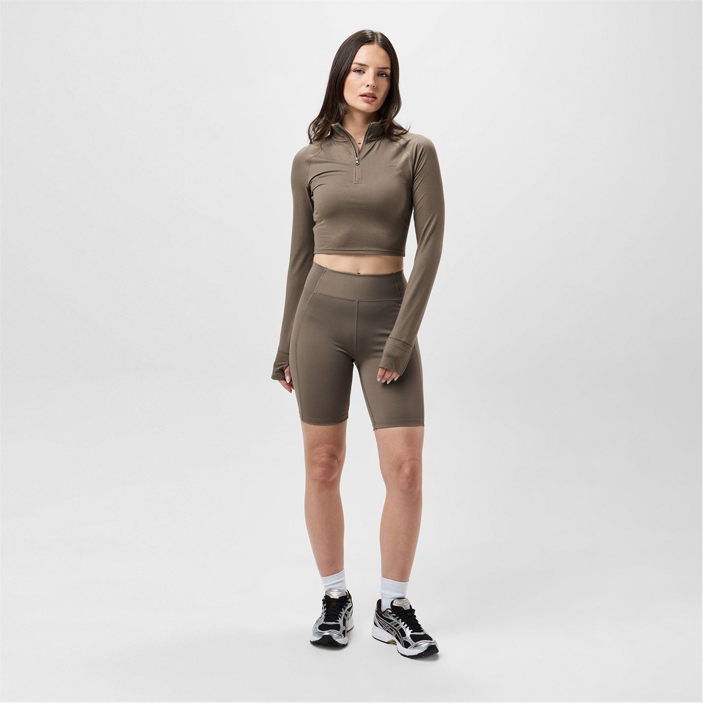 USA Pro Womens Pro Training Quarter Zip Jacket