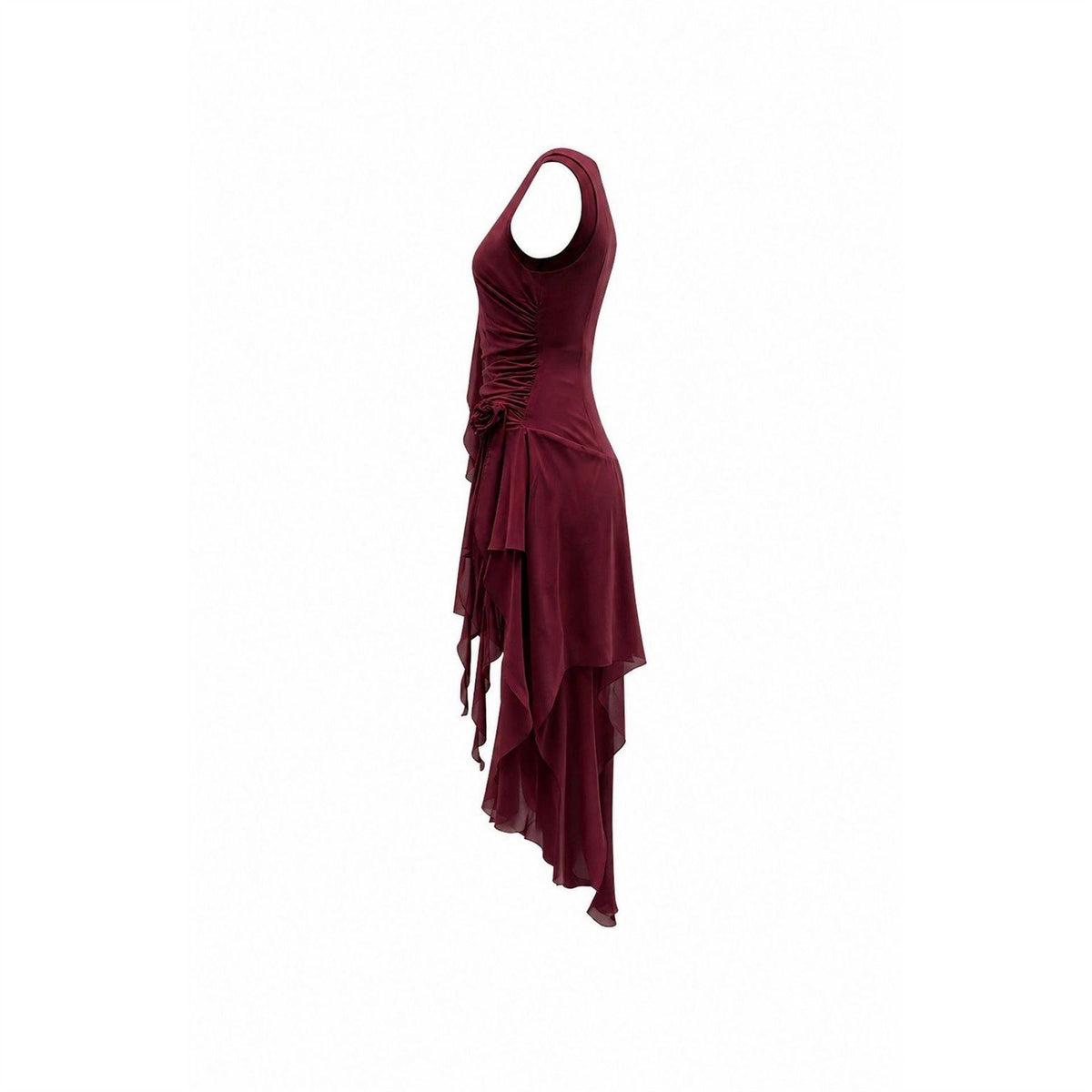 Bardot Ivana High Low Midi Bodycon Dress