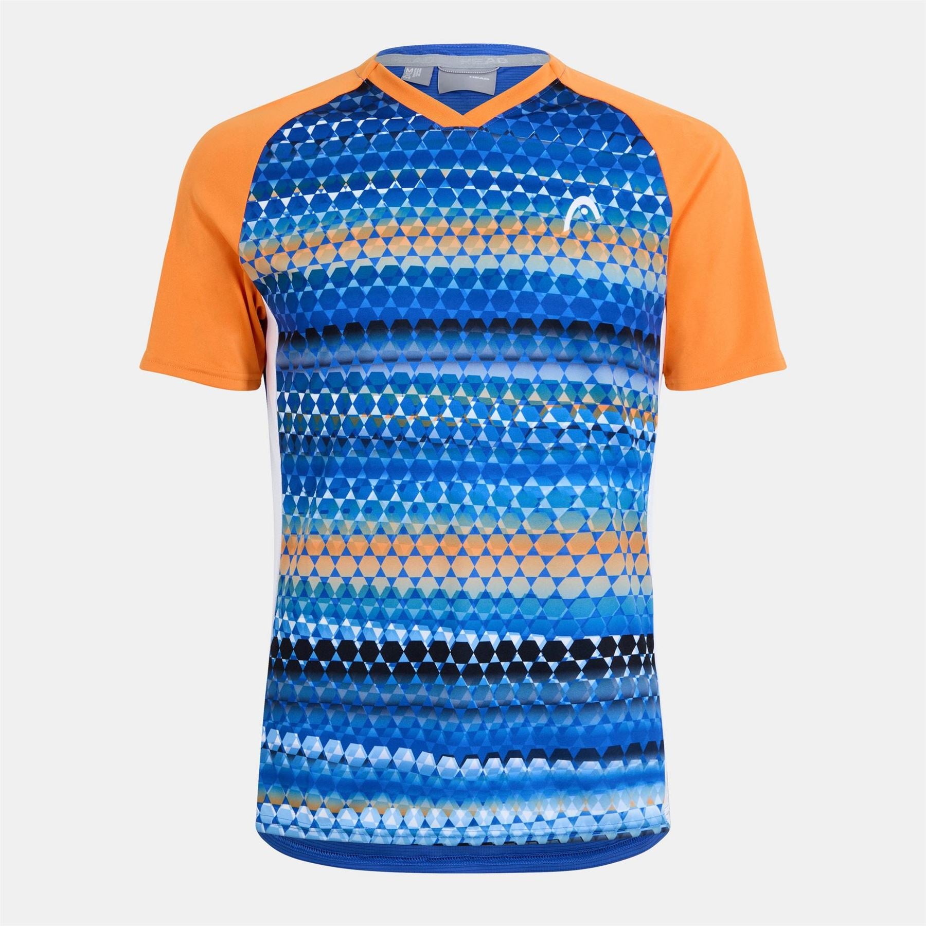 HEAD Topspin V-Neck Raglan Short Sleeve Jersey T-Shirt
