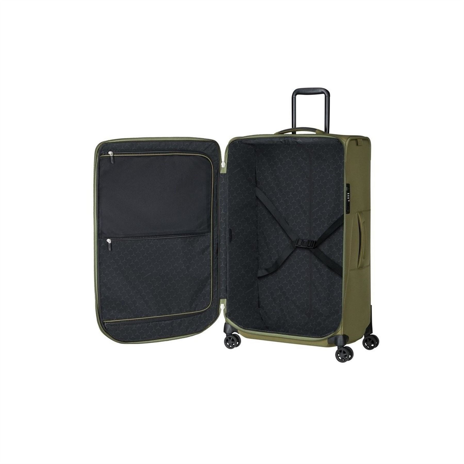 Samsonite Sng Eco Spinner 79x48x31 35cm Exp Fl Large Soft Suitcase