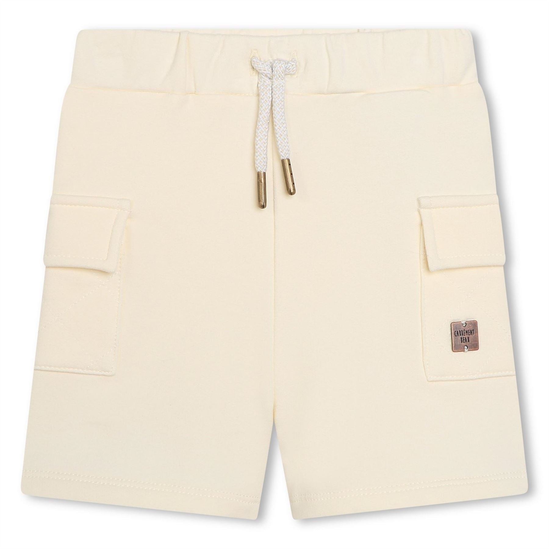 Carrement Beau Solid Patterned Relaxed Fit Bermuda Shorts