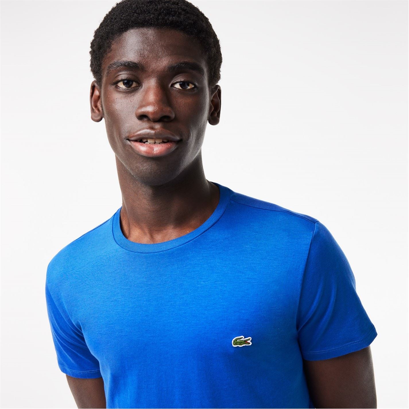 Lacoste Crocodile Logo Crew Neck Short Sleeve Jersey T-Shirt