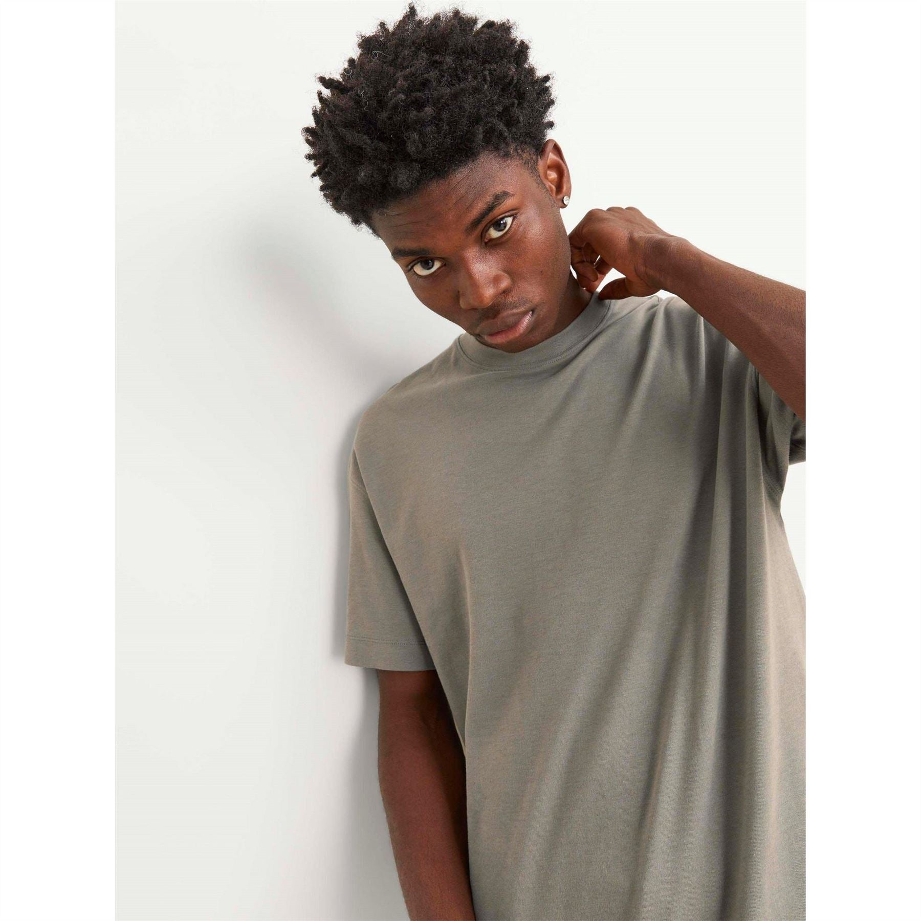 Jack and Jones Mens 220 Gsm Short Sleeve T-Shirt