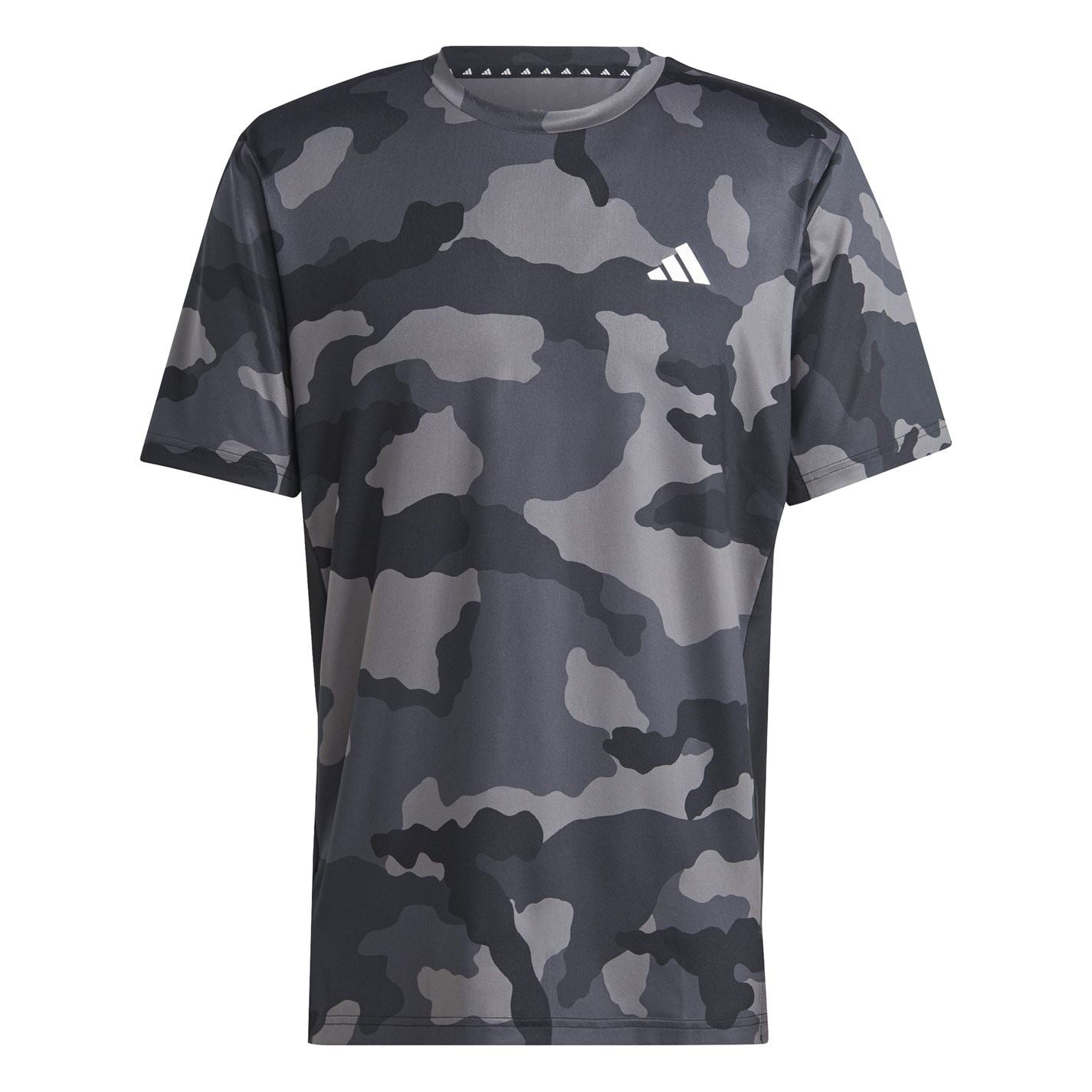 adidas Camo Crew Neck Short Sleeve T-Shirt