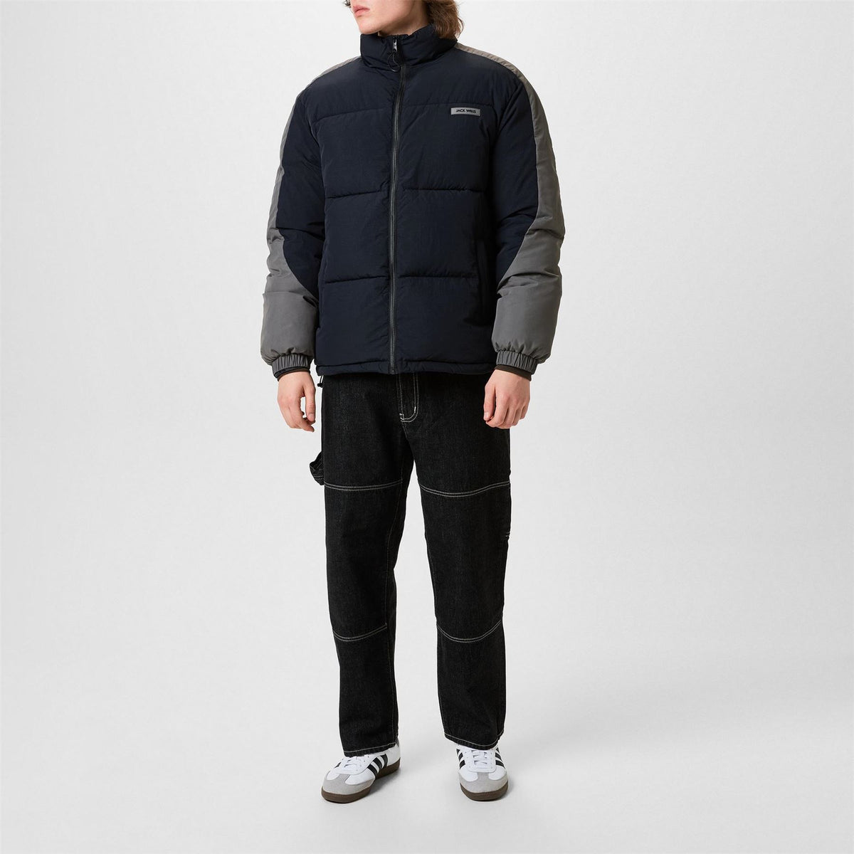 Jack Wills  Long Sleeve Short Puffer Jacket