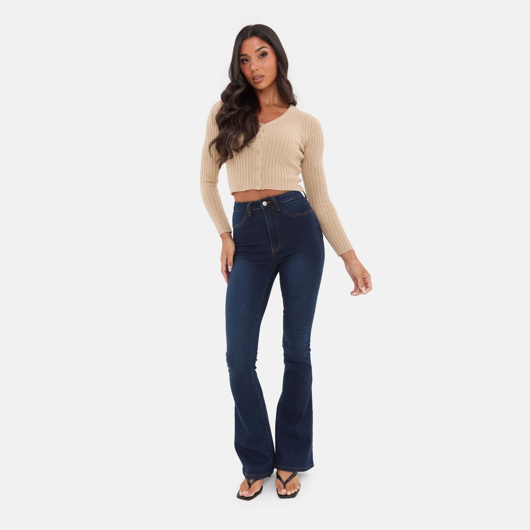 I Saw It First Gauge Knit Cardigan
