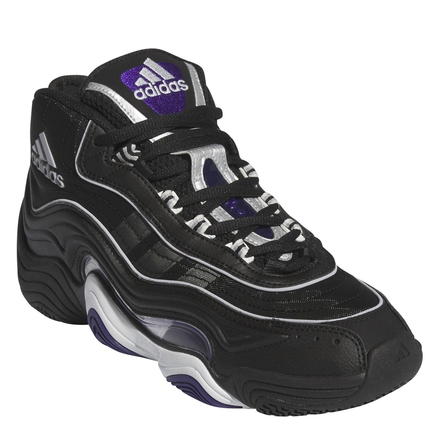adidas Crazy 98 Mid Top Stripe Sneakers