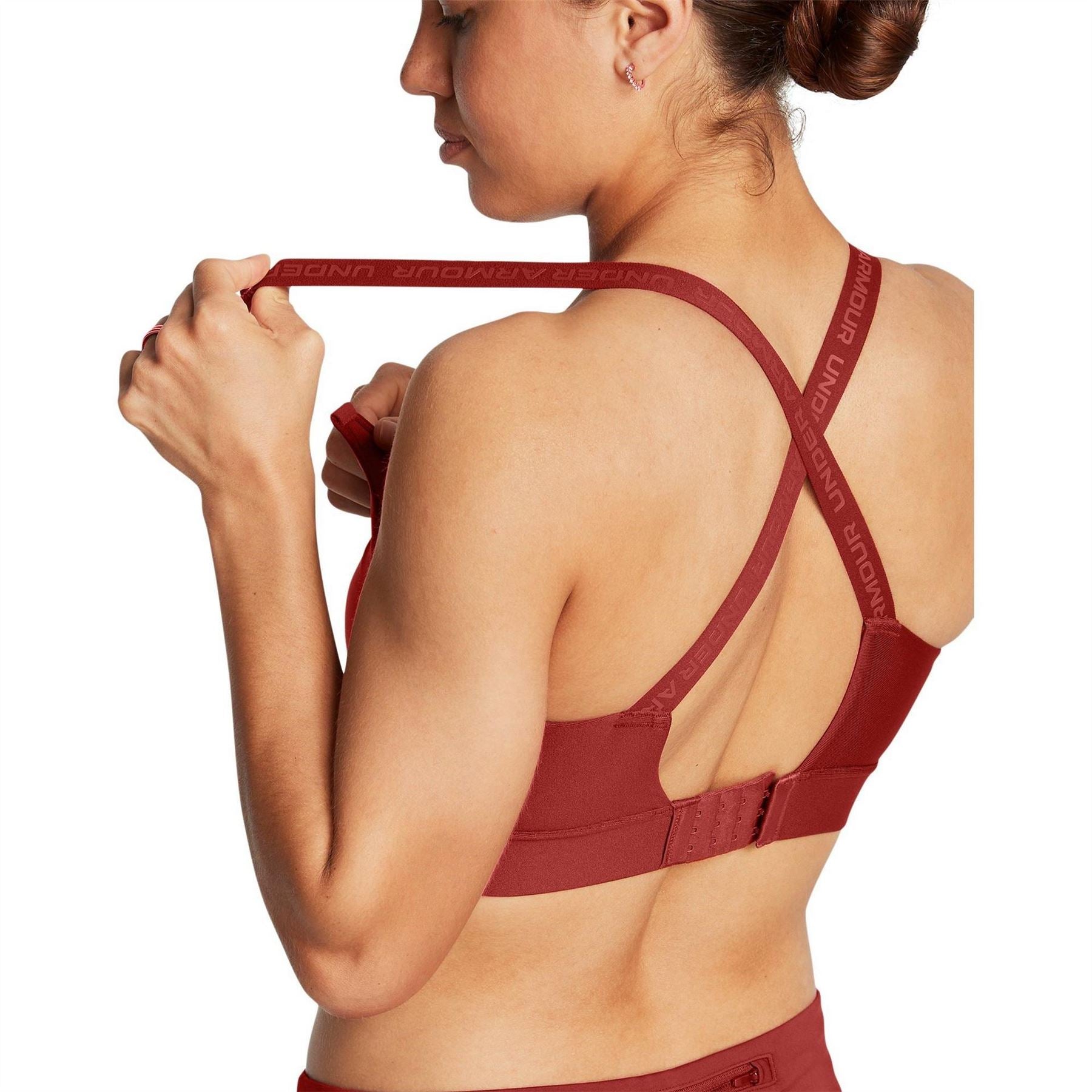 Under Armour Womens Armour Ua Infinity Mid 2.0 Bra Medium Impact Sports