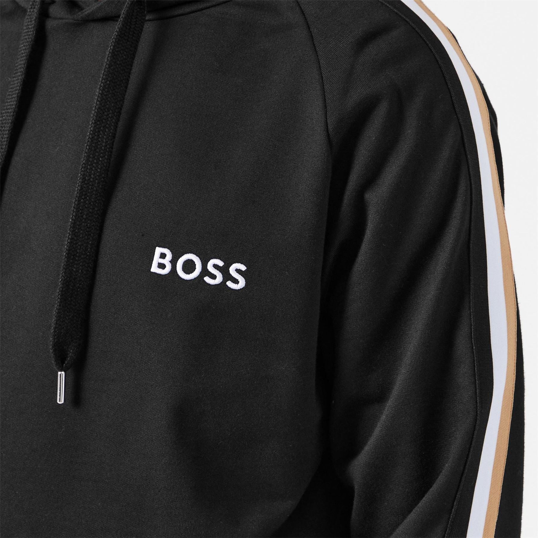 Boss Iconic Hooded Neck Raglan Sleeve Sweatshirt