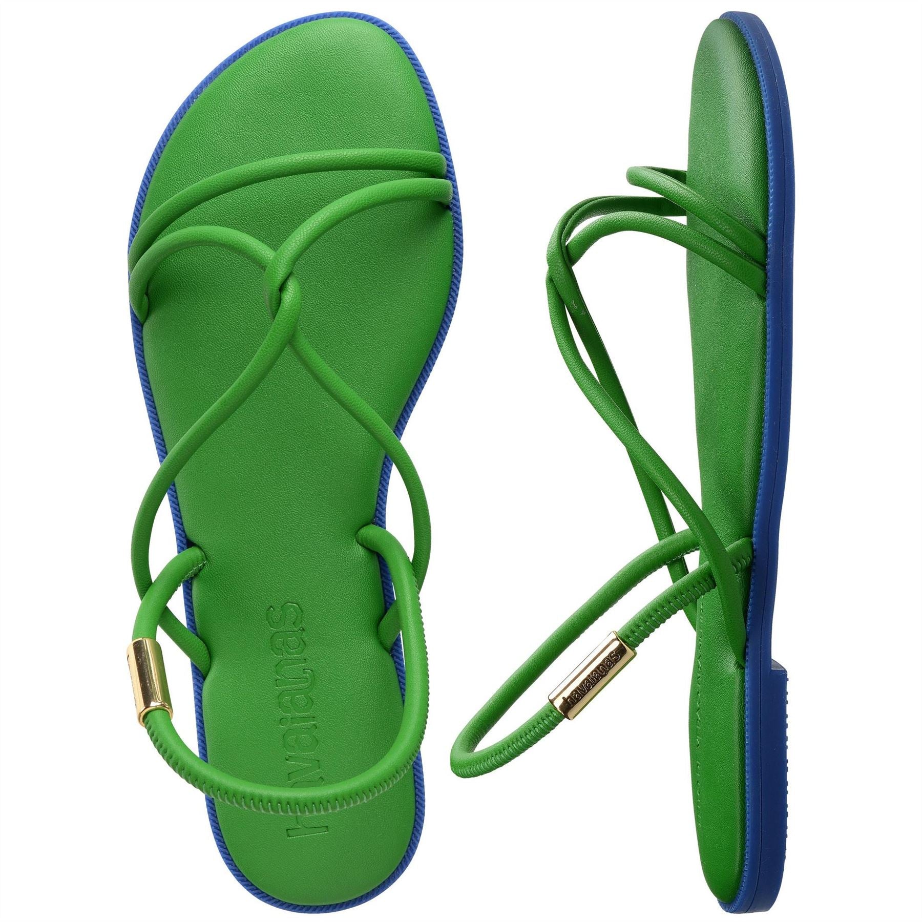 Havaianas Solid Patterned Toe Post Sandals with Thong Toe
