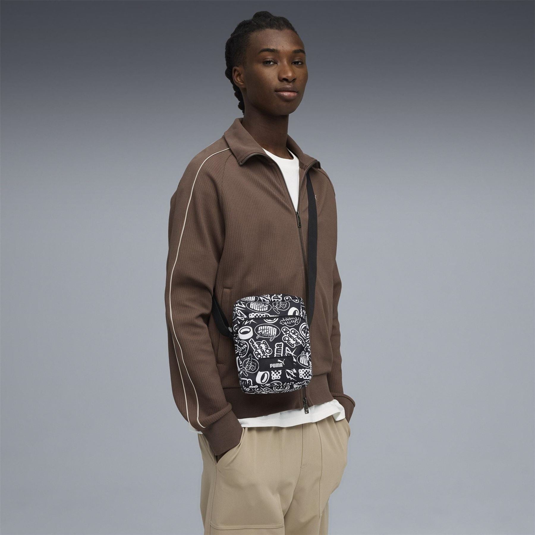 Puma Academy Aop Portable Cross Body Bag