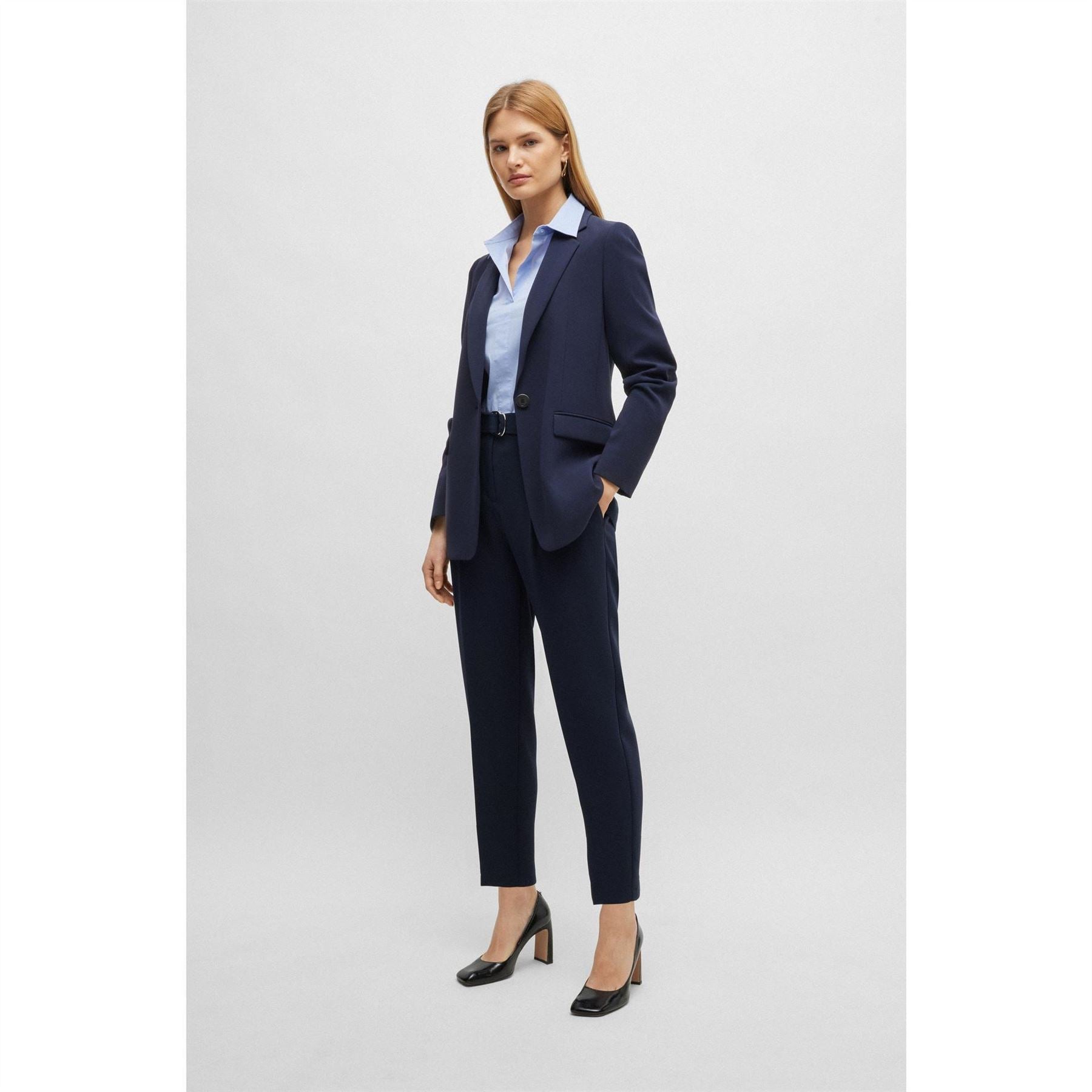 Boss Tapia Pleated Trousers