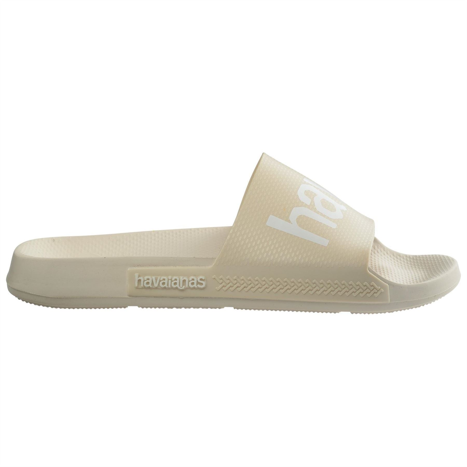 Havaianas Womens Hav. Slide Classic Logomania Black Flip Flops