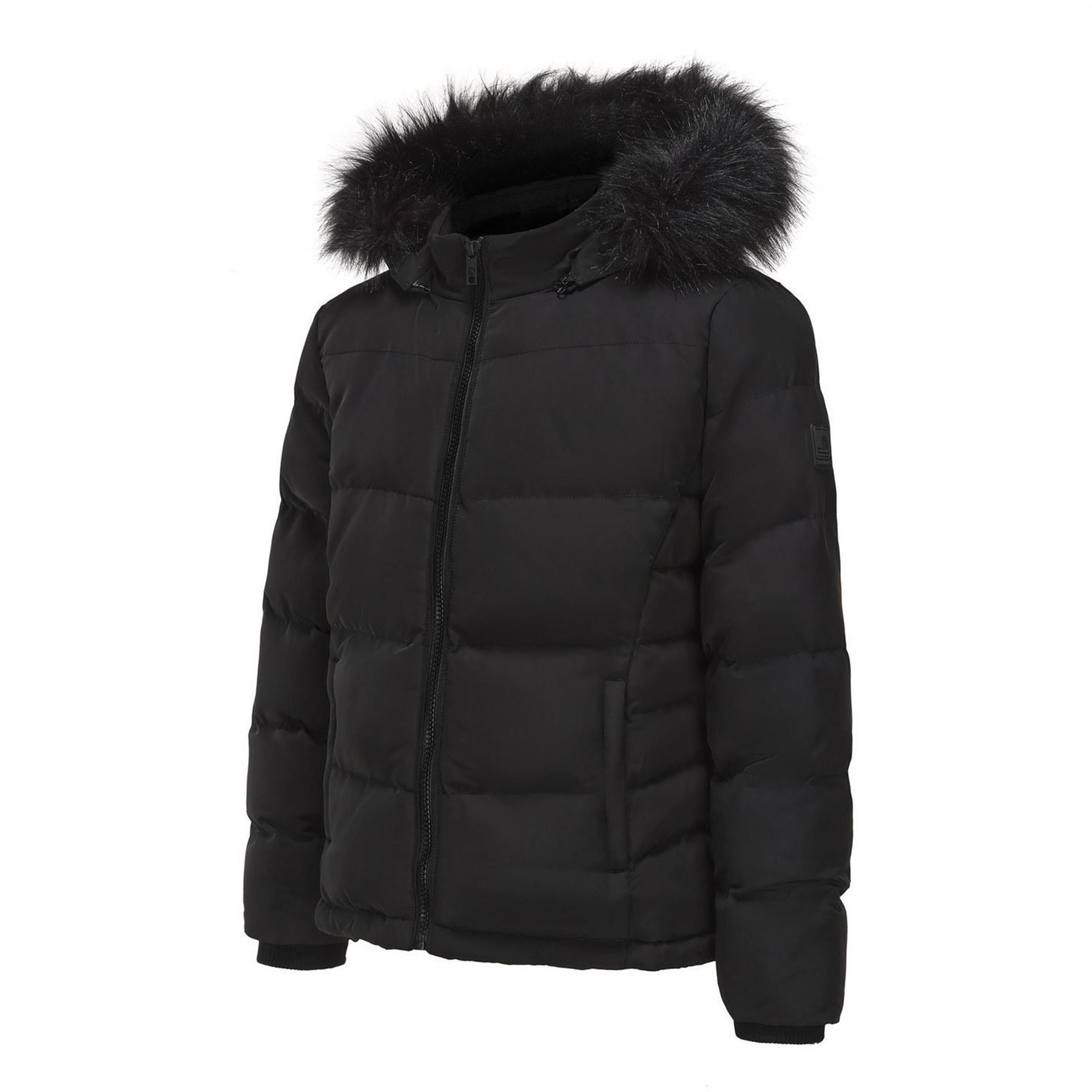 SoulCal 2 Zip Bubble Jacket For Ladies