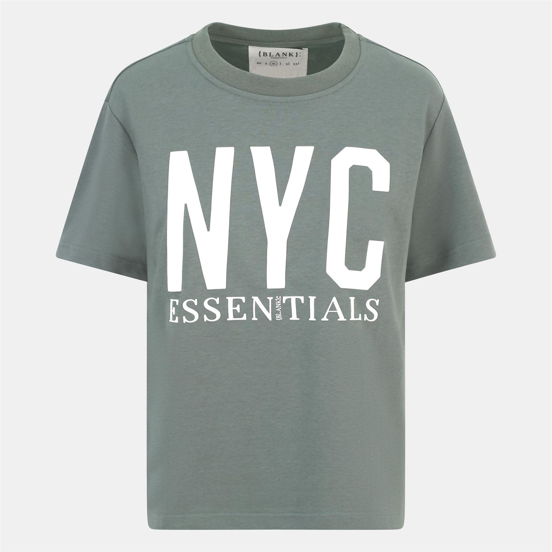 Blank Essentials Nyc Cotton Short Sleeve Oversized T-Shirt