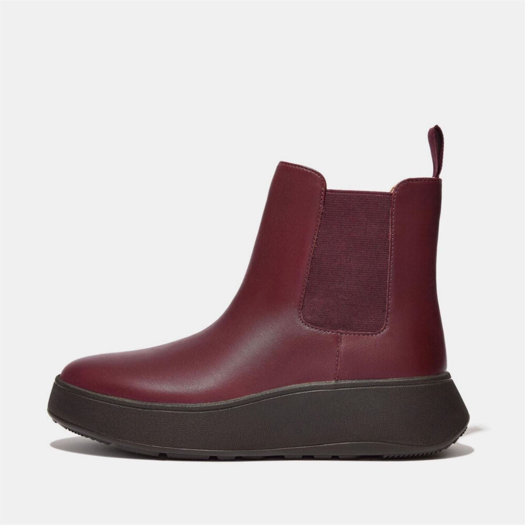 Fitflop Mode Leather Flatform Chelsea Boots