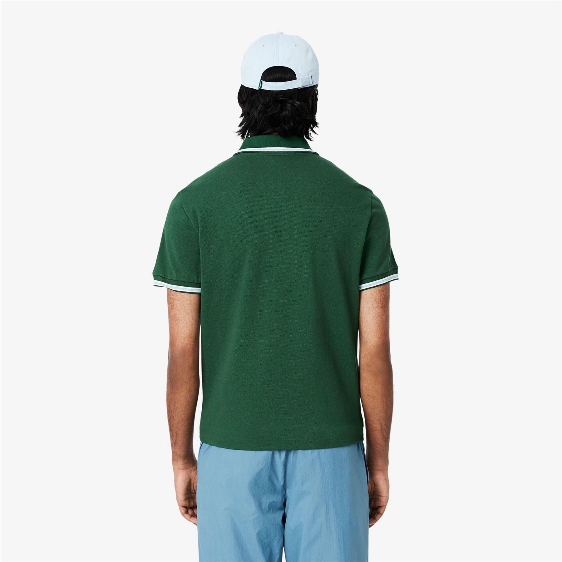 Lacoste Regular Fit Crocodile Print Polo