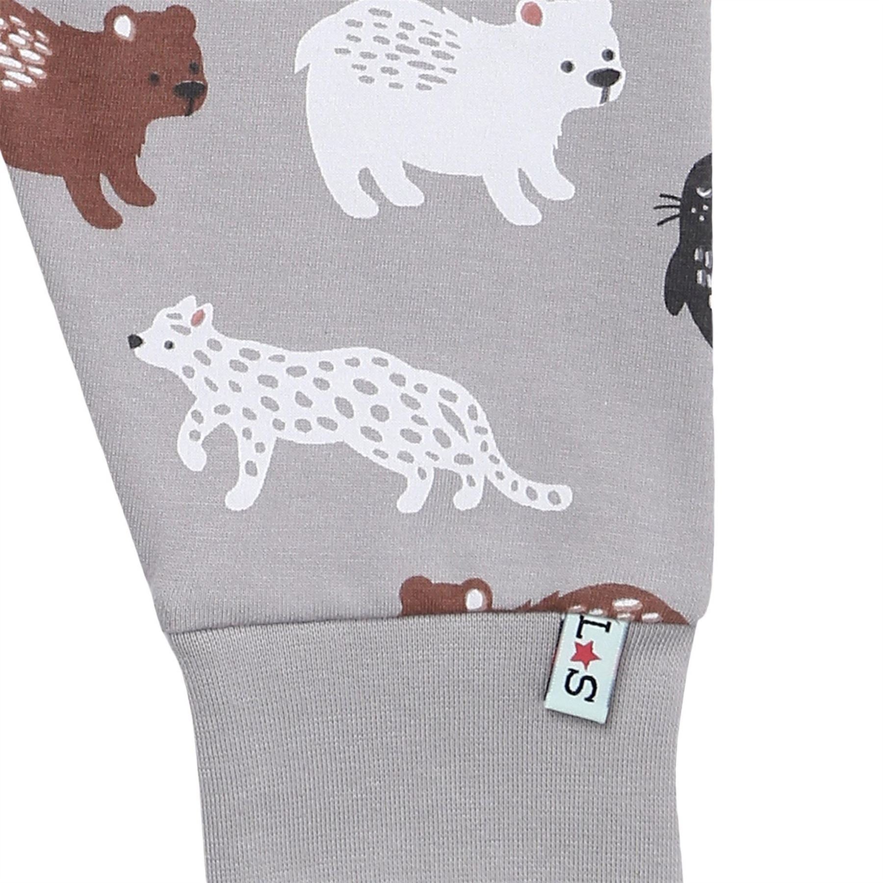 Lilly and Sid  And  Sid Multicoloured Mixed Animal Print Joggers