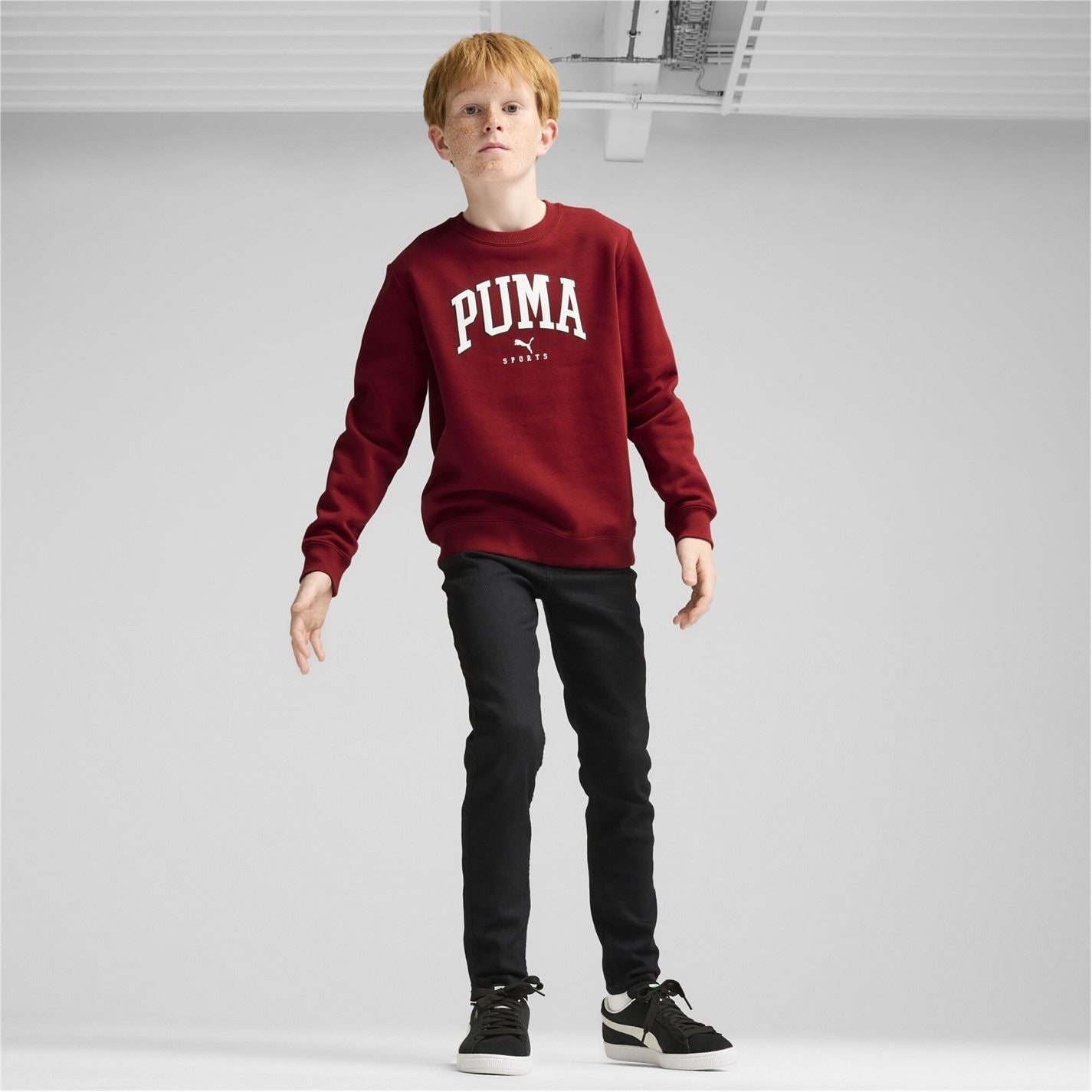Puma Squad Crew Neck Regular Fit Sweatshirt