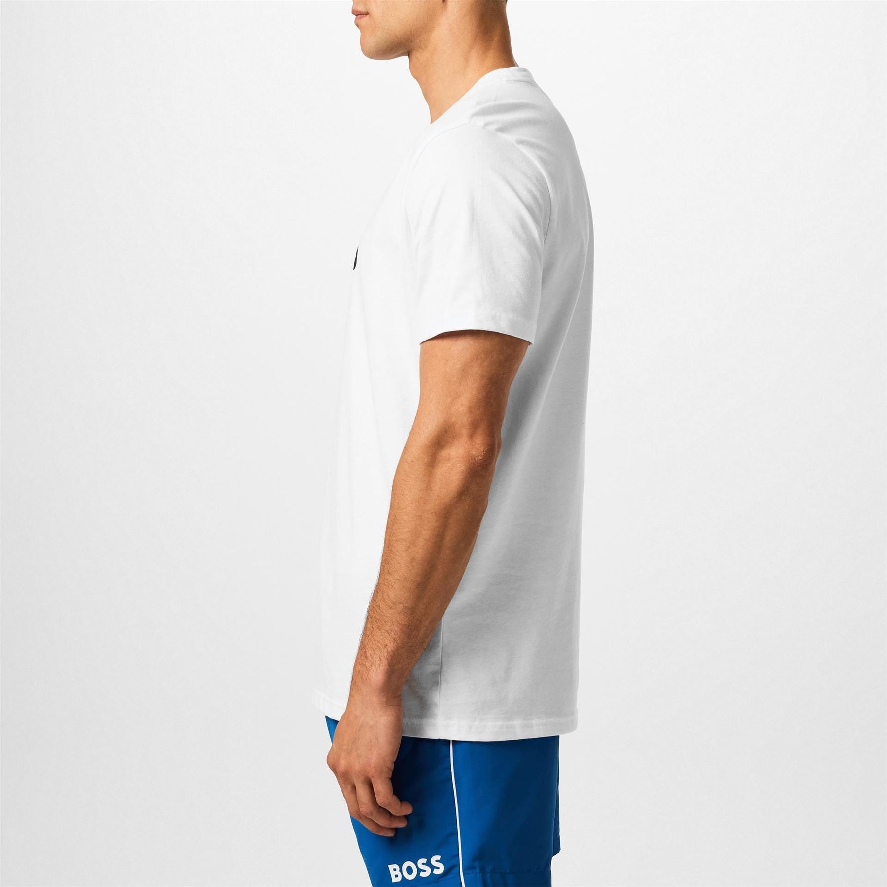 Boss BOSS Bodywear Short Sleeve T Shirt with Logo Print Detail